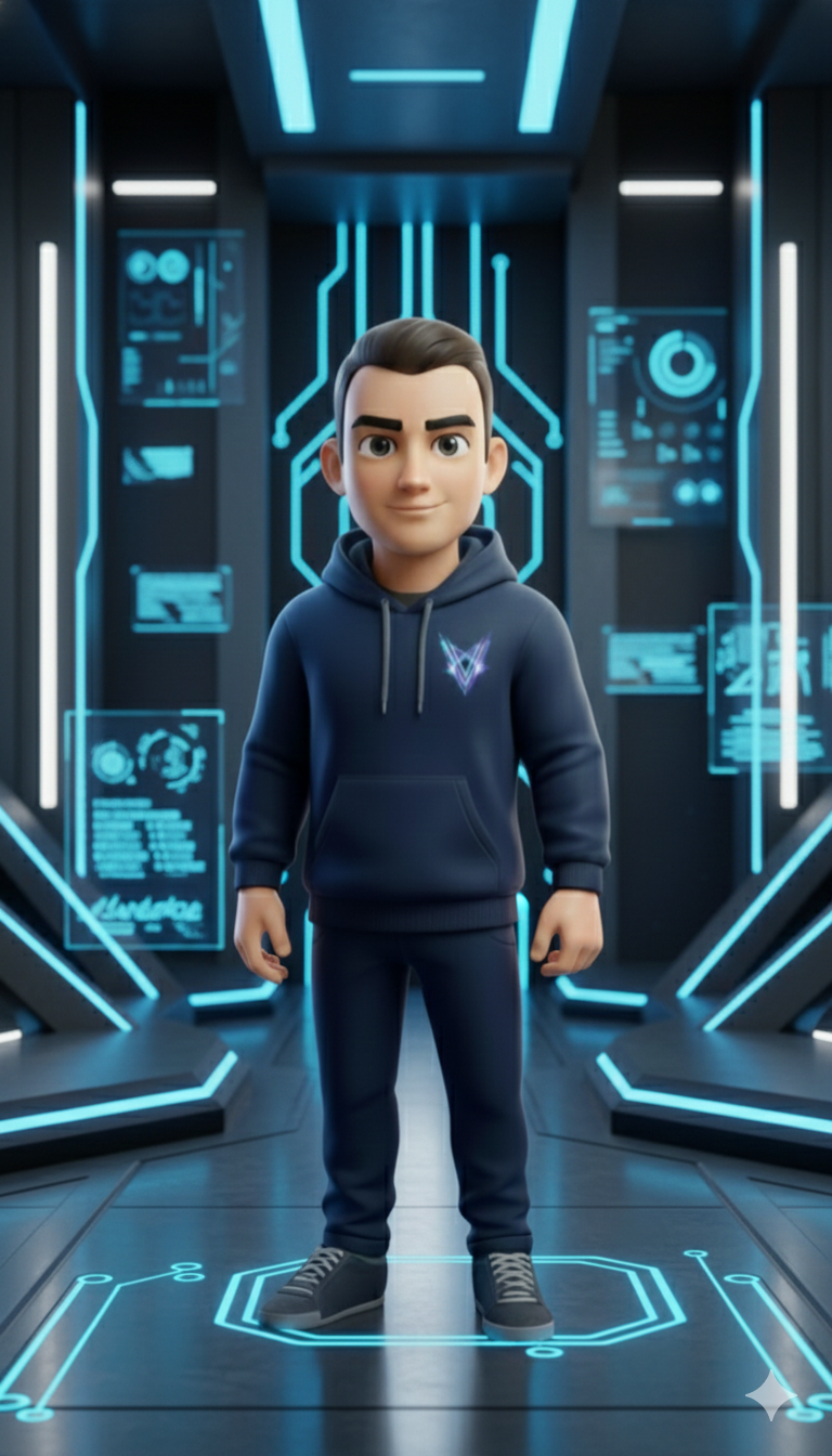 Mascote V - Estúdio V Designer Digital